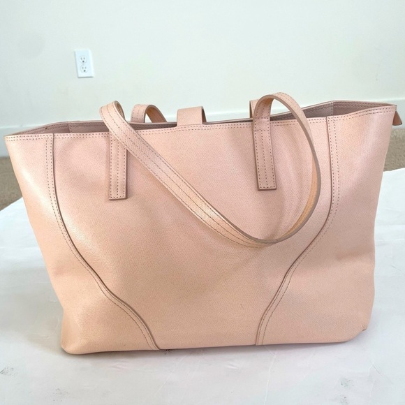 Senreve Nude/ Blush Pink Leather Voya tote bag - Picture 4 of 15
